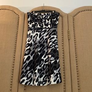 Cache Flare Dress Size S